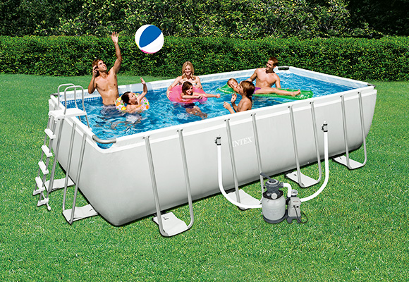 formes rectangulaire piscine hors-sol